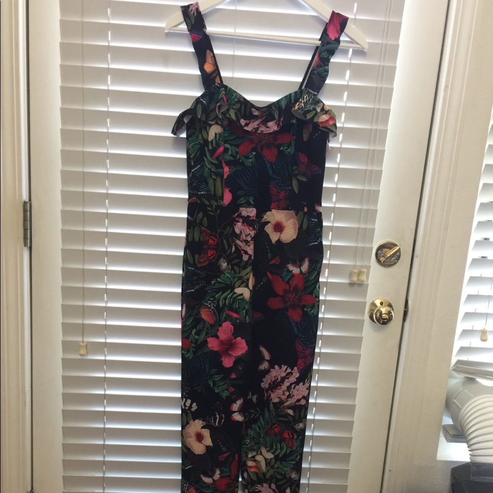 Floral Jumpsuit